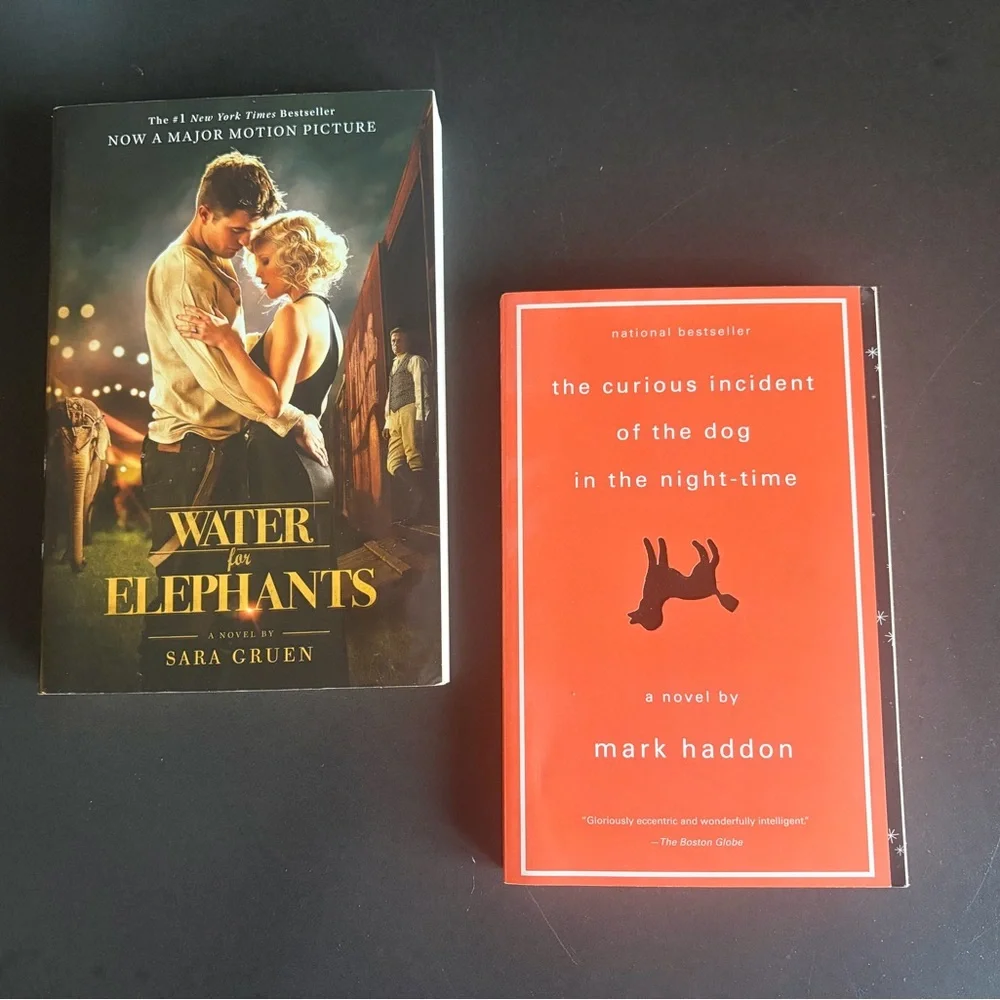 Water for Elephants and The curious incident of the dog in the night-time